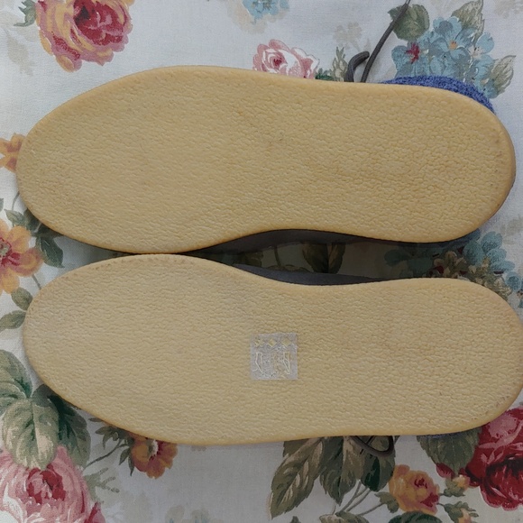 Urban Outfitters Women's Gum Sole Hiker Style Suede Boots Grey & Blue size 8.5 - Picture 10 of 17